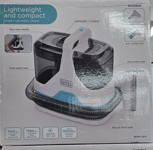 Black and decker carpet - and,