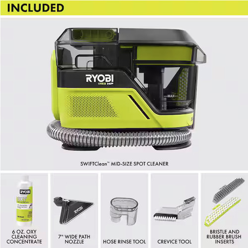 Ryobi one 18v - hp, swiftclean