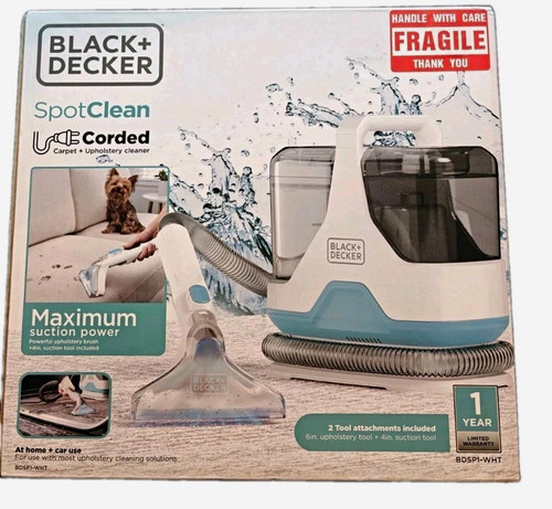 Black decker spotclean - black+decker, corded