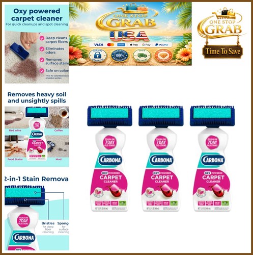 Oxy powered carpet - carpet, cleaner