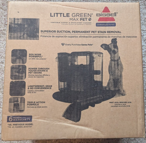Bissell 3857 little green max - 3857,